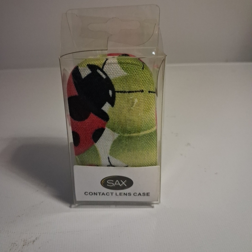 SAX Ladybug Contact Lens Case